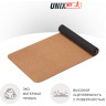 Коврик для йоги и фитнеса UNIX FIT пробковый, 183 х 61 х 0,5 см YMU5MMCR