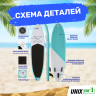 SUP-борд UNIX LINE CALM LAKE (300 cm) SUPUCL30